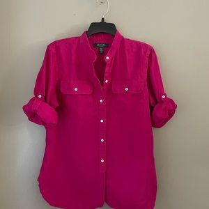 Ralph Lauren Linen Button Down